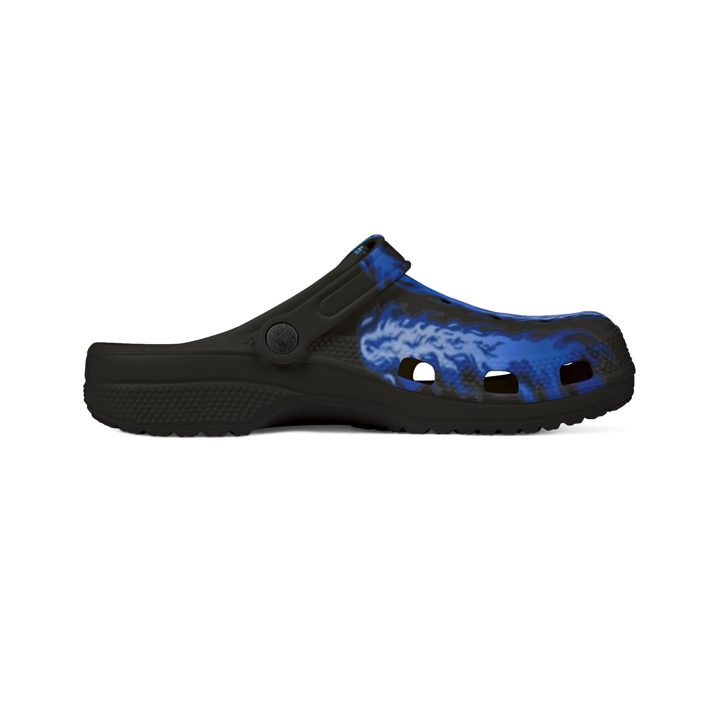 Flame Pattern EVA Foam Clogs - Stylish Comfort for Summer Adventures