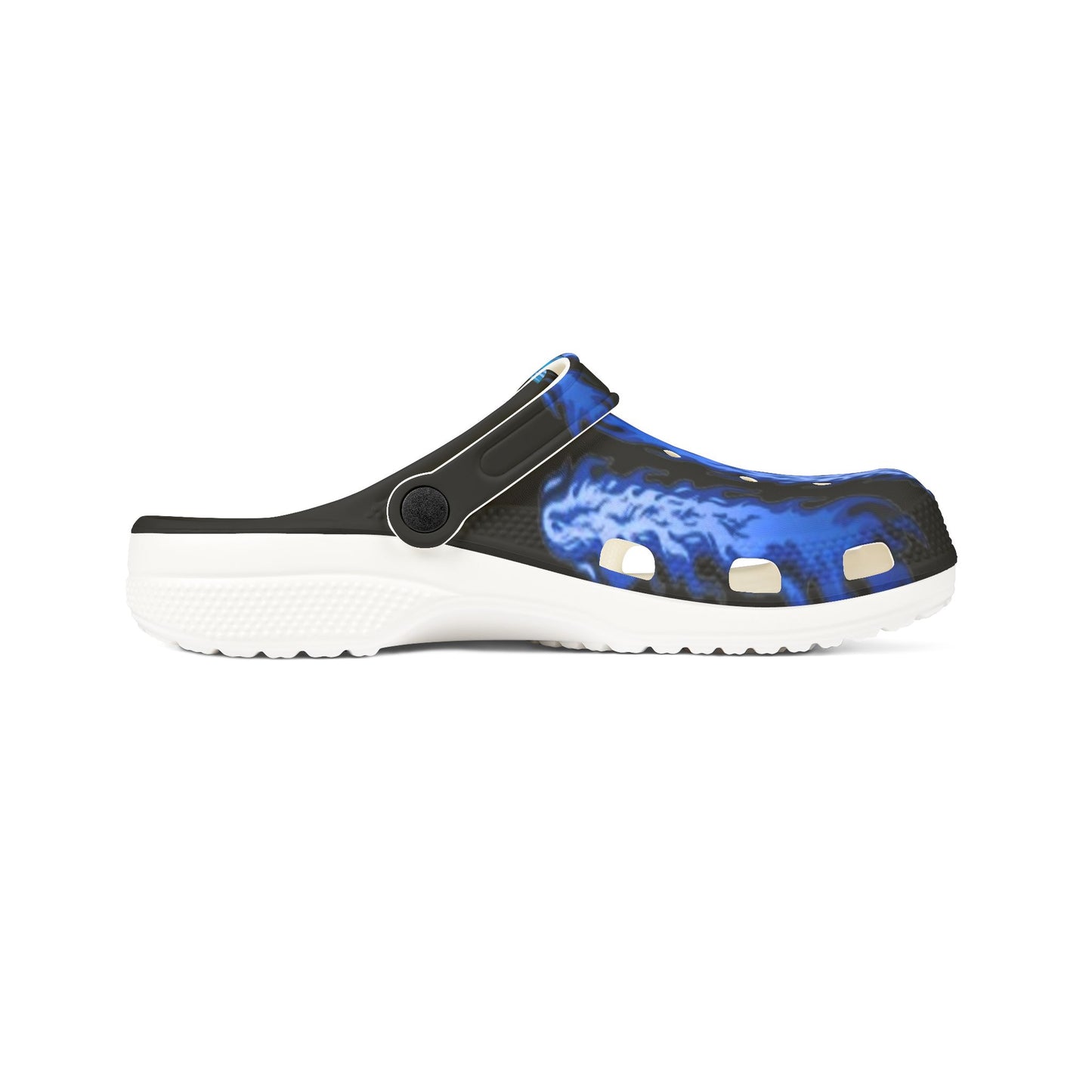 Flame Pattern EVA Foam Clogs - Stylish Comfort for Summer Adventures